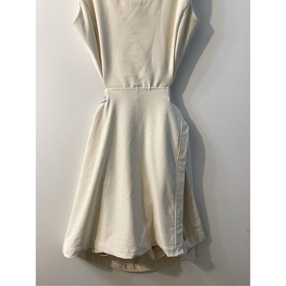 Outdoor Voices White Court Dress‎ Cutout Back Athletic Tennis Skort Dress Size M - Picture 5 of 14